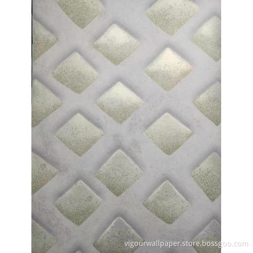 53cm Waterproof pvc modern geometrical design wallpaper
